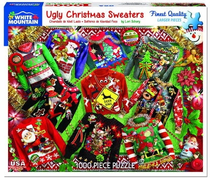 Puzzles - Ugly Christmas Sweaters (1000 pieces)