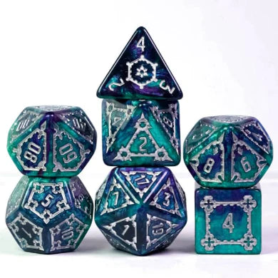 Foam Brain - Huge Arcane Castle Dice Set 25MM