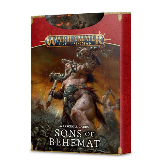 AOS - Sons of Behemet, Warscroll Cards