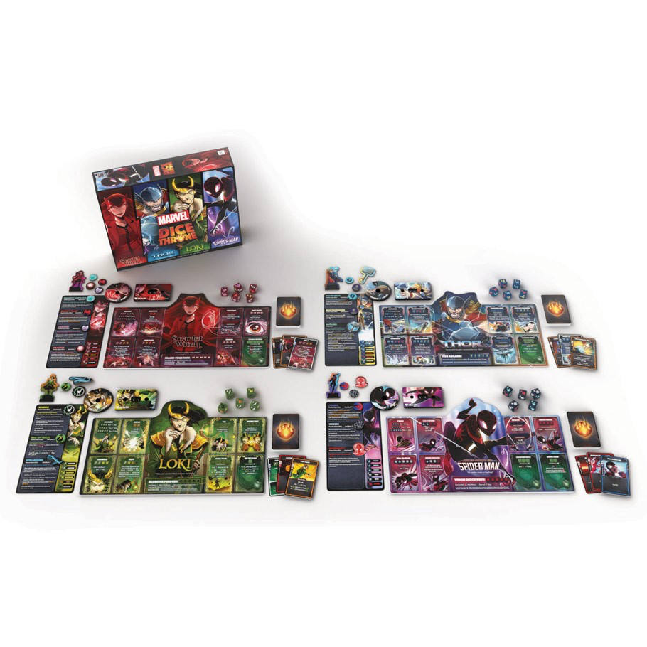 Dice Throne: Marvel: 4-Hero Box