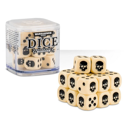 Warhammer 40k Dice Cube - Bone