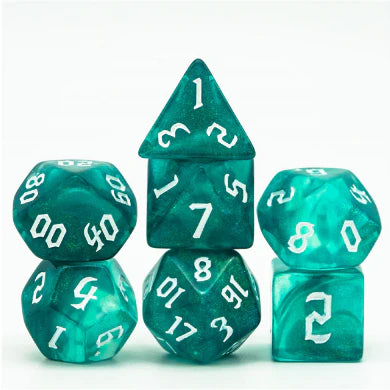 Foam Brain - Ocean Elemental Dice Set