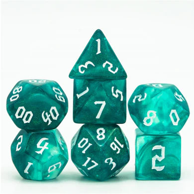 Foam Brain - Ocean Elemental Dice Set