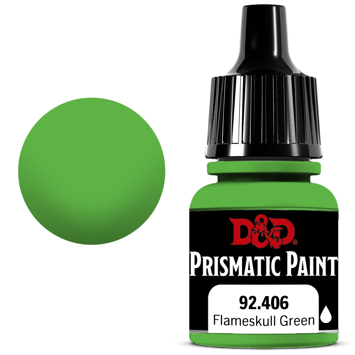 D&D Prismatic Paint - Flameskull Green