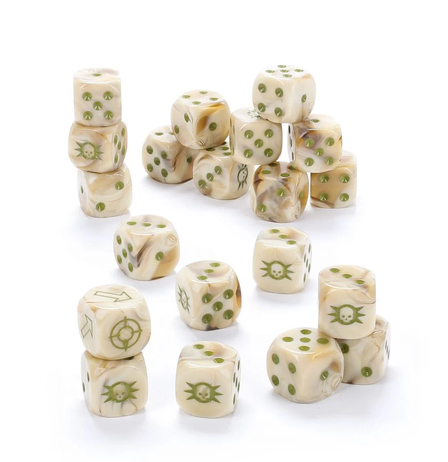 Horus Heresy - Death Guard, Legion Dice Set