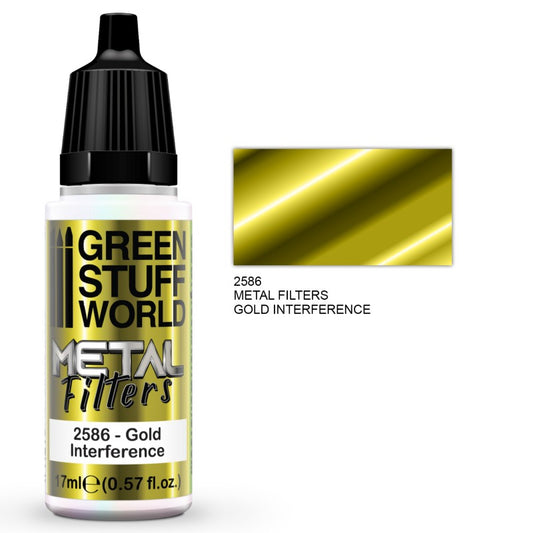 Green Stuff World - Metal Filters Paint- Gold Interference