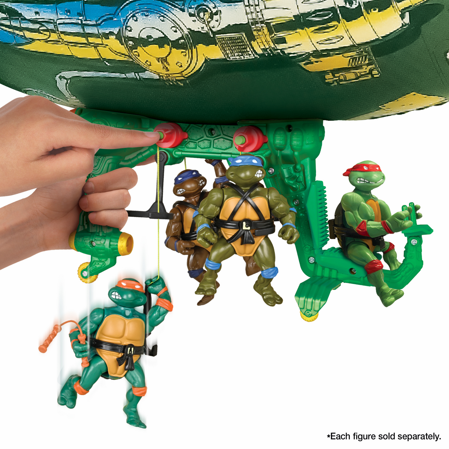 TMNT Classic Turtle Blimp