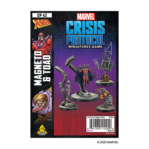 Marvel Crisis Protocol - Magneto & Toad