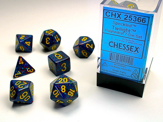 Chessex - Speckled Twilight-7 Die Set