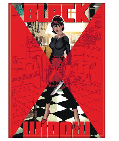 Magnet - Black Widow Vol 8 4 Adam Hughes Var Magnet