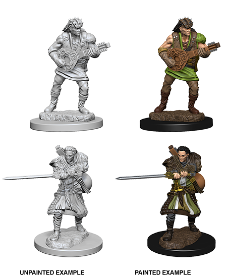 D&D Nolzur's Marvelous Miniatures: W04 - Human Male Bard