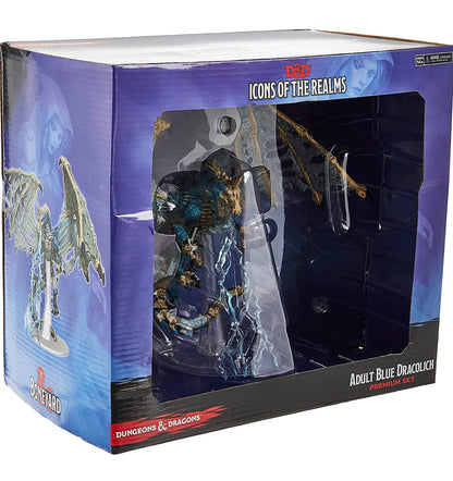 D&D Icons of the Realms Miniatures: Adult Blue Dracolich