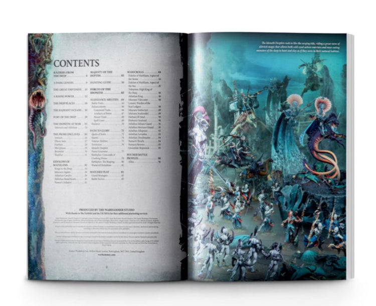 AOS -  Idoneth Deepkin Battletome