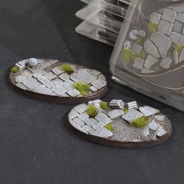 Gamers Grass - Battle Ready Temple Bases (Oval 90mm)