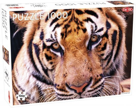 Tiger Portrait Puzzle 1000