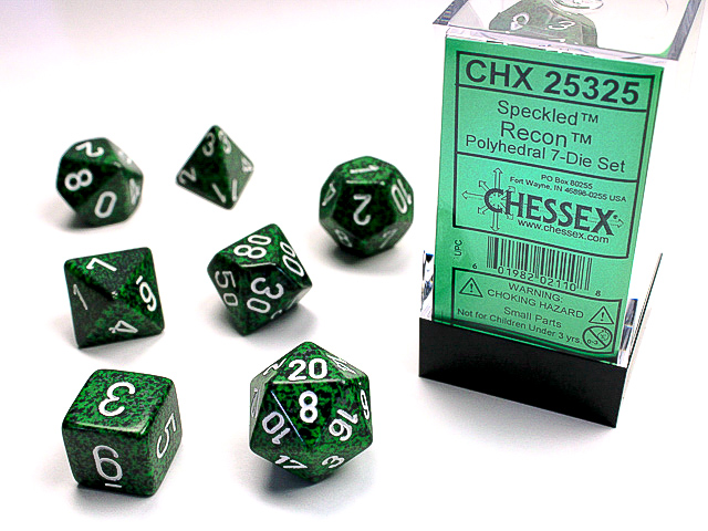 Chessex - Speckled Recon-7 Die Set