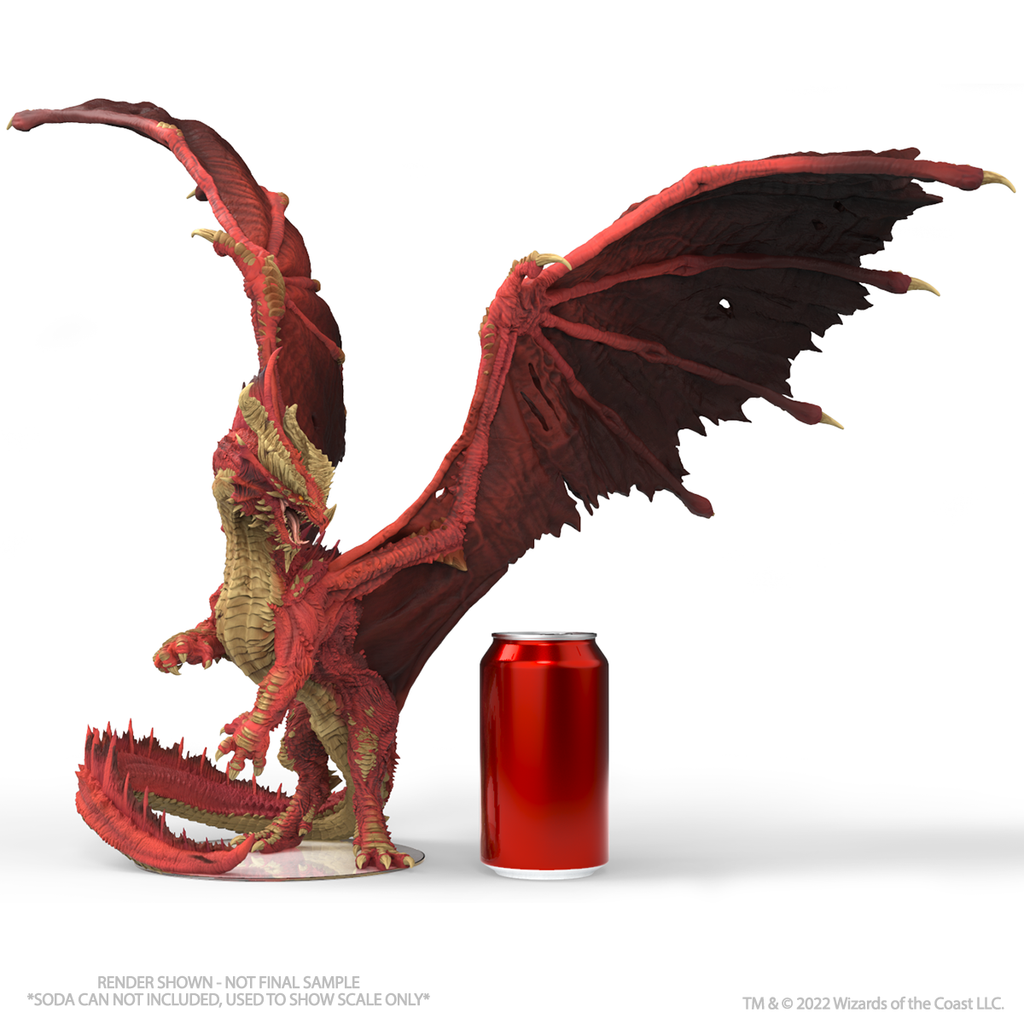 Balagos, Ancient Red Dragon D&D Icons of the Realms