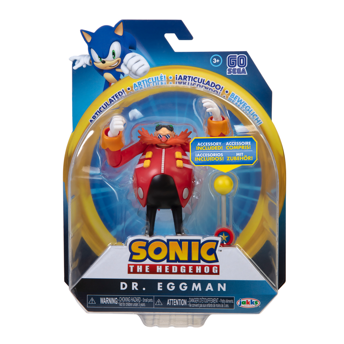 Sonic the Hedgehog Dr. Eggman Articulated Figure