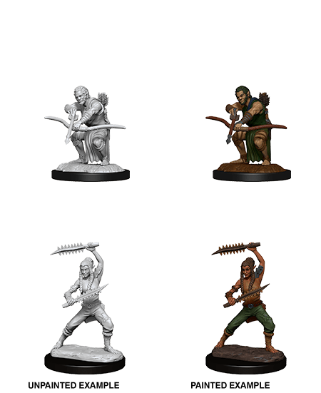 D&D Nolzur's Marvelous Miniatures: W14 - Male Shifter Wildhunt Ranger