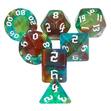 Foam Brain - Wind Elves RPG Dice Set