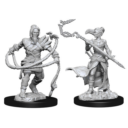 Magic Unpainted Miniatures: W01 - Stoneforge Mystic & Kor Hookmaster