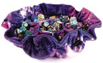 Velvet Dice Bag With Pockets: Nebula