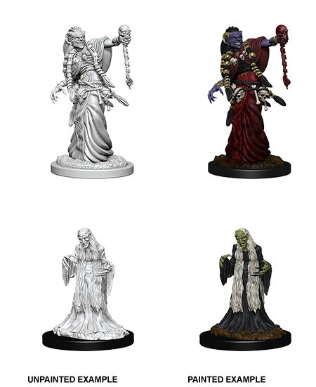 D&D Nolzur’s Marvelous Miniatures: W06 - Green Hag & Night Hag