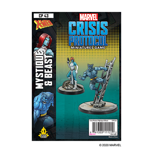 Marvel Crisis Protocol - Mystique & Beast