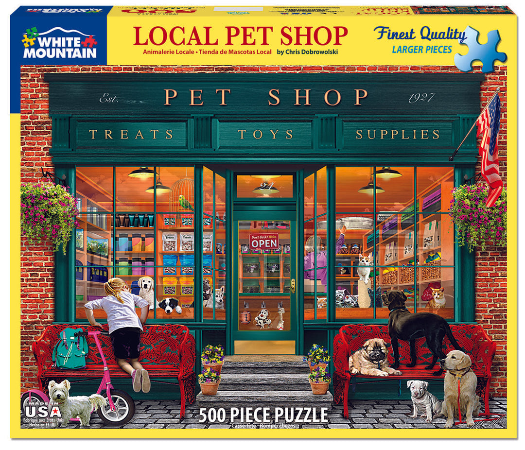 White Mountain Puzzle -  Local Pet Shop