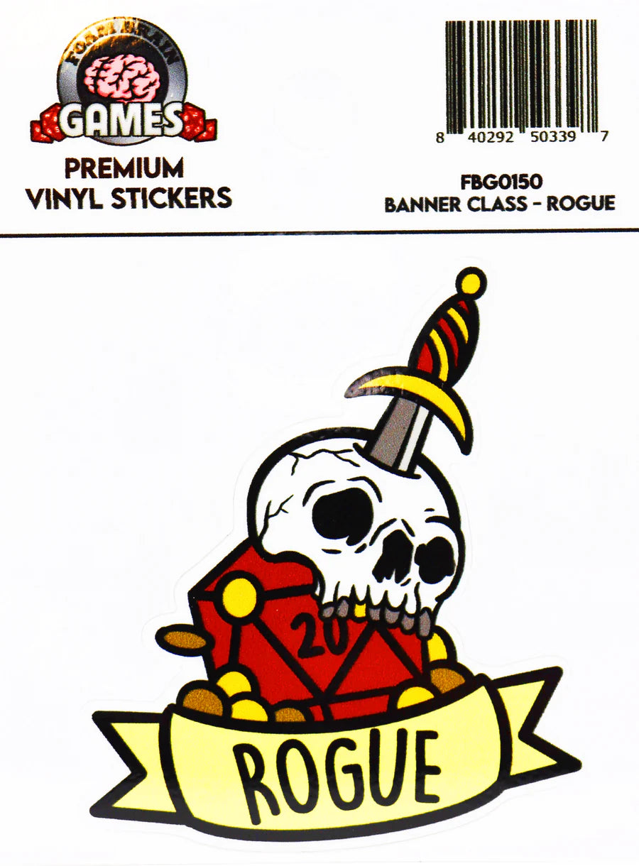 BANNER CLASS STICKER: ROGUE