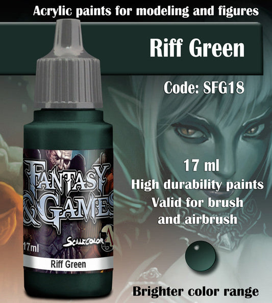 Scale 75 - Fantasy & Games Riff Green