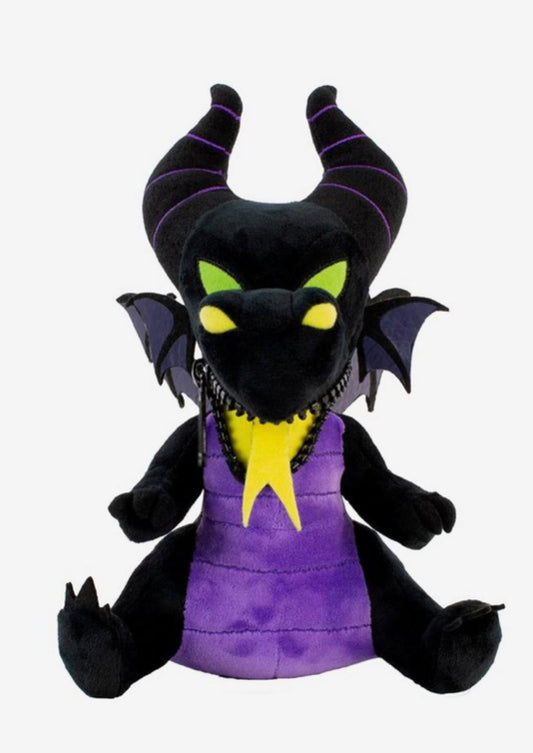 Disney Maleficent Dragon Zipper Mouth Plush