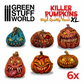 Green Stuff World - Large Resin Killer Pumpkins