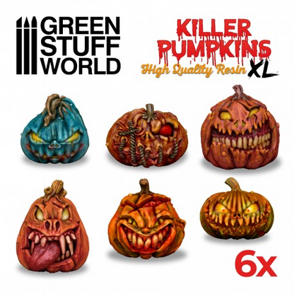 Green Stuff World - Large Resin Killer Pumpkins