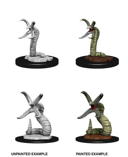 D&D Nolzur's Marvelous Unpainted Miniatures: W12 Grick & Grick Alpha