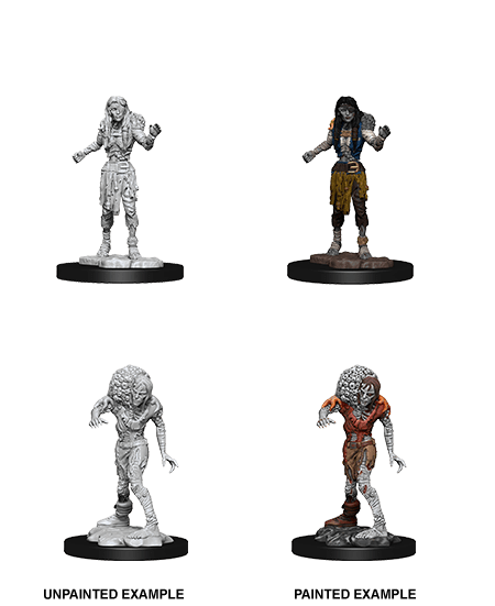 D&D Nolzur's Marvelous Miniatures: W14 - Drowned Assassin & Drowned Ascetic