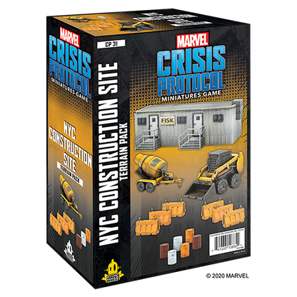 Marvel Crisis Protocol - NYC Construction Site Terrain Pack