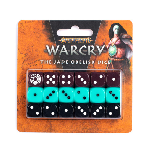 Warcry - The Jade Obelisk Dice Set