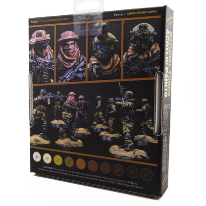 Huge Miniatures - Natural Tones Acrylic Paint Set