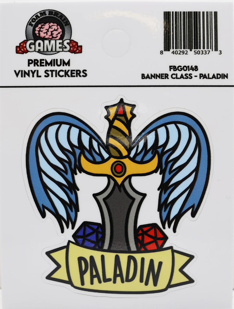 BANNER CLASS STICKER: PALADIN