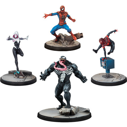 Marvel Crisis Protocol - Web Warriors Affiliation Pack