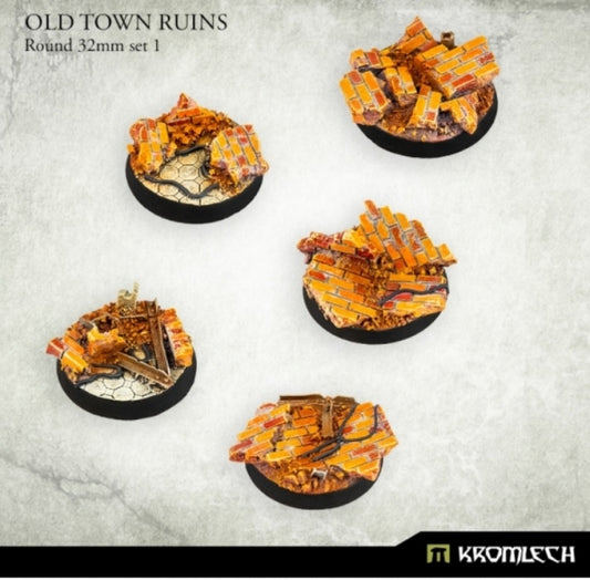 Kromlech Old Town Ruins Round 32mm