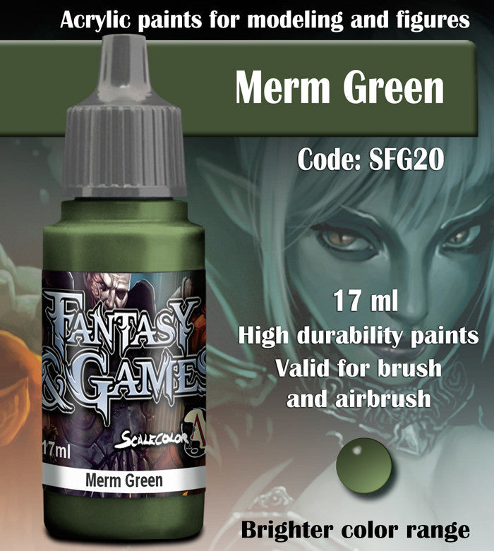 Scale 75 - Fantasy & Games Merm Green