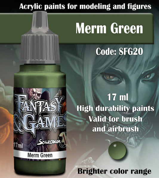Scale 75 - Fantasy & Games Merm Green