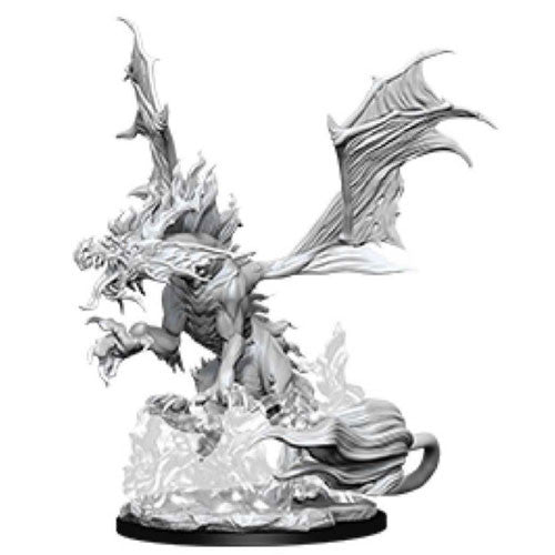 Deep Cuts Unpainted Miniatures: W12 - Nightmare Dragon