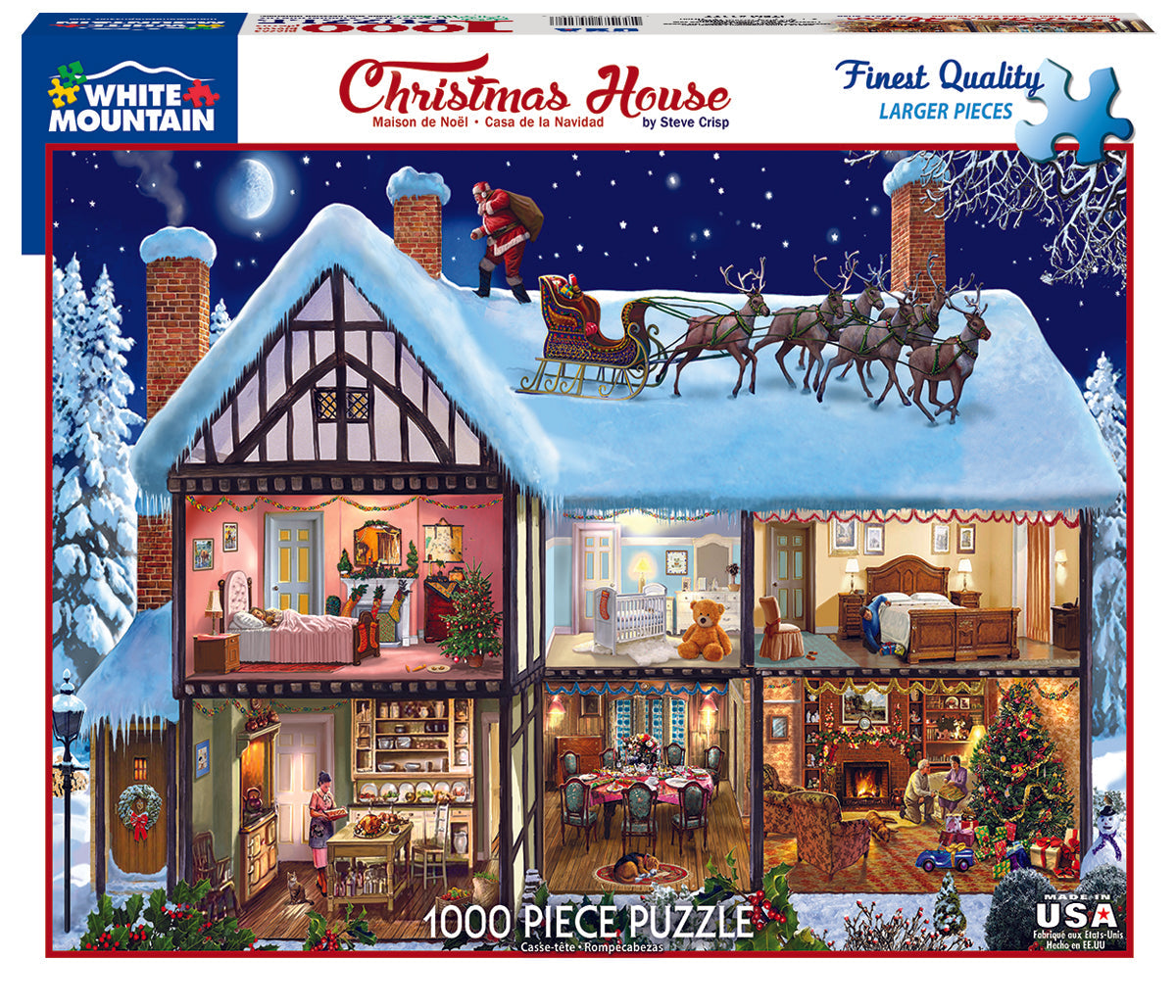 Puzzles - Christmas House (1000 pieces)
