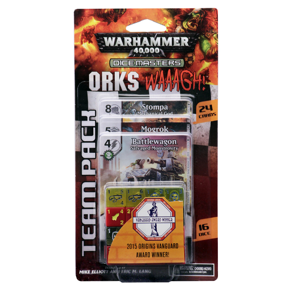 Warhammer 40K Dicemasters Orks Waaagh!