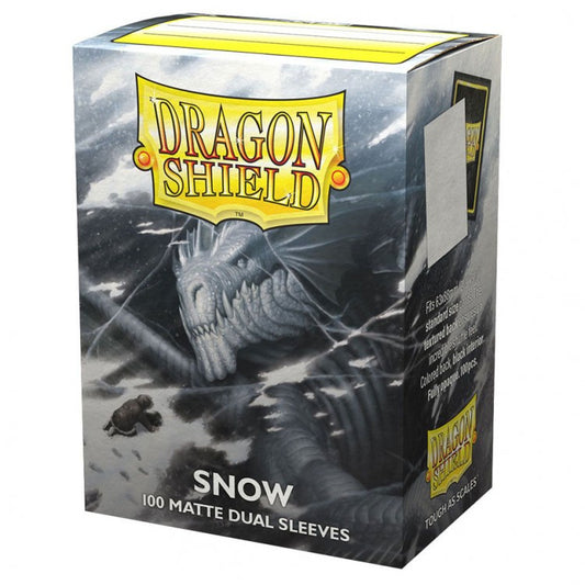 Dragon Shield- Snow Matte Dual Sleeves (100)