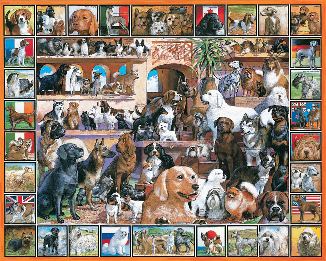 White Mountain Puzzle - The World of Dogs