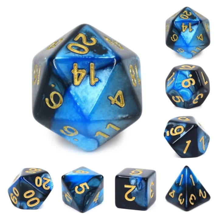 Foam Brain - Thundestorm  PRG Dice Set